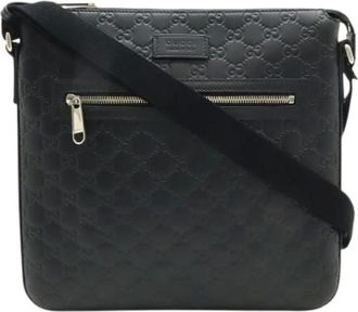 Gucci Pre-owned Borsa a Spalla in Pelle Nera - - Pre-owned - Donna - Nero - ONE SIZE