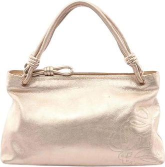 Loewe Borsa in pelle Anagram Pre-owned - - Pre-owned - Donna - Beige - ONE SIZE