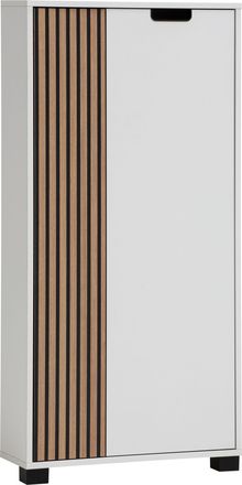 Schildmeyer Unterschrank »Ryker Unterschrank, Breite 59 cm« 1 Stk. tlg. Tür links in Akustik-Optik - Breite: 19,5 cm, rechts: 36,1 cm