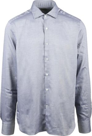Sonrisa Overhemden, Heren, Grijs, L, Katoen, Shirt
