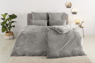 My Home Bettwäsche »Desner3« 3 tlg. Bettwäsche mit Reissverschluss, Cashmere-Touch, kuschelig & weich