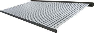 Hhg Nunca Usado] Funda De Recambio Para Toldo T122, Cofre Completo Funda De Recambio Protecci&oacute;n Solar 4x3m, Poli&eacute;ster Gris-blanco