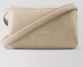 Marni prisma small leather shoulder bag
