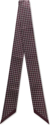 Tagliatore Geometric Pattern Necktie - Bordeaux