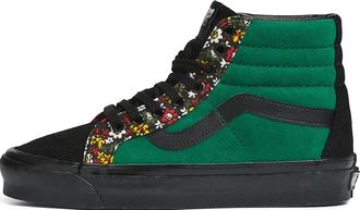 Vans SK8-HI Anaheim Factory 38 DX Black Green Red VN0A5KXVRGR