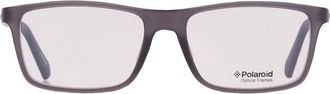 Polaroid Demo Rectangular Mens Eyeglasses PLD D330 0RCT 54