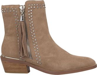 Alma En Pena Platte kwastlaars - Dames - Cowboylaarzen - Beige - 39 EU - Schoenen