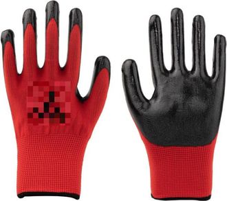 OEM Guantes De Seguridad, Guantes Resistentes A La Abrasi&oacute;n, Guantes Antideslizantes, Guantes De Trabajo - 12 Pares, Guantes De Punto, Agarre &Oacute;ptimo, Apto