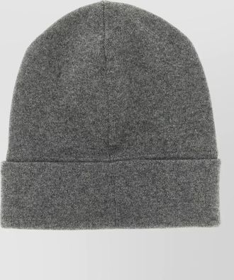 Brunello Cucinelli cashmere micro ribbed beanie