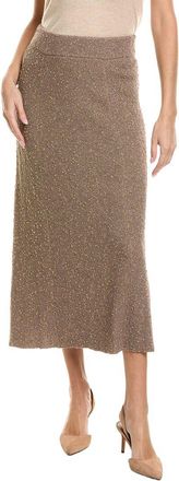 Lafayette 148 New York Pull On Knit Midi Skirt