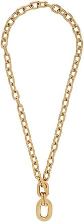 Paco Rabanne Interwoven Hangerketting met T-Bar Sluiting - Dames - Kettingen - Geel - ONE Size - Accessoires