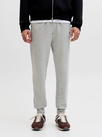 Jack & Jones Sweathose JACK & JONES JPSTGORDON ARCHIVE SWEAT PANTS NOOS, Herren, Gr. XXL, N-Gr, light grau melange, angeraute Sweatware, Obermaterial: 80% Baumwoll