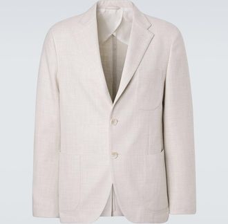 Etro Blazer de algod&oacute;n y lana