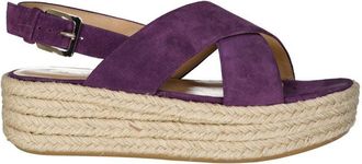 Sergio Rossi Leather Espadrilles