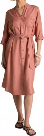 Yest Kristel Dress In Dark Terra