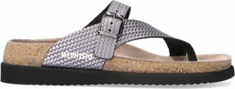 Mephisto Womens Helen Sandal In Grey Twist