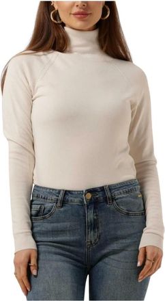 Summum Turtle Neck Basic Knit - Dames - Truien - Beige - Maat: XL