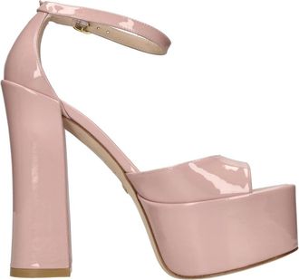 Stuart Weitzman Schoenen, Dames, Roze, 40 EU, Leer, Sandalen Roze