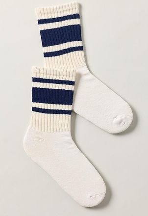 American Trench Striped Crew Socks