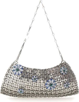 Paco Rabanne Shoulder Bags, female, Gray, Size: ONE SIZE 1969 Clutch Bag
