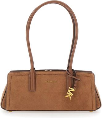 Michael Kors Laila Schoudertas - Dames - Schoudertassen - Bruin - ONE Size - Su&egrave;de - Tassen