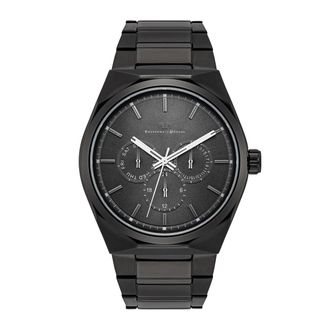 Rhodenwald & Söhne Mens Stainless steel Watch - Black Stainless Steel (archived) - One Size