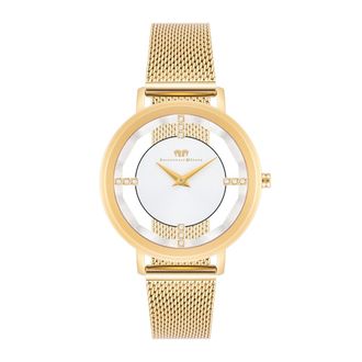 Rhodenwald & Söhne Womens Female Stainless steel Watch 36,0 mm - Gold Stainless Steel (archived) - One Size