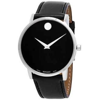 Movado Museum Classic Black Dial Mens Watch 0607269