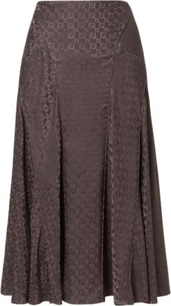 Fendi Mujer, Faldas, Marrón, Talla: M