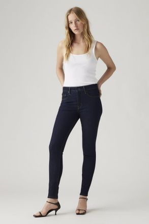 Levi's Vaqueros estrechos de talle alto 721 - Mujer - 23X28 - Lavado oscuro / Dark Indigo Rinse
