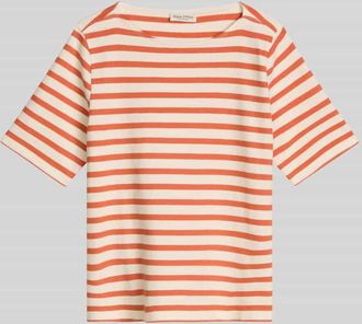 Marc O'Polo Relaxed Fit T-Shirt aus reiner Baumwolle in Orange, Gr&ouml;&szlig;e XL