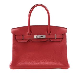 Herm&egrave;s Pre-owned Hermes Clemence Birkin Retourne 30 Ladies NXMDHNEUTEV14B42