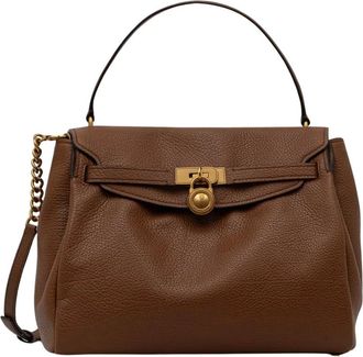 Michael Kors Bolso Hamilton Moderne Large Slouchy Satchel - Bags - Mujer - Marr&oacute;n - ONE SIZE