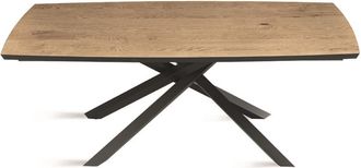 Capodarte Tavolo Fisso Floyd 160 Cm Con Piano In Rovere Crudo