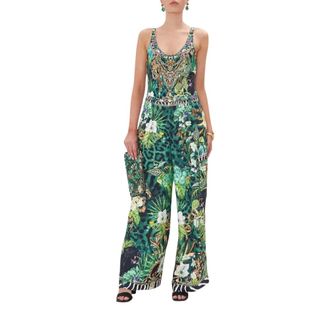 Camilla Donna, Jumpsuits, Verde, M, new