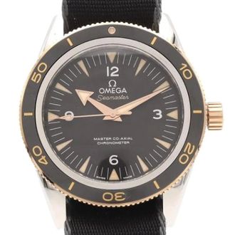 Omega Pre-owned Vintage Polshorloge - Heren - Pre-owned - Zwart - Maat: ONE Size