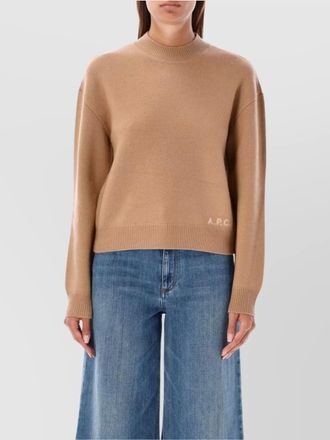 A.P.C. esther wool knit crew neck