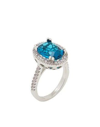 8 by YOOX RHINESTONE RING