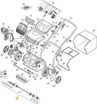 STIGA Sports Eje Escarificador Original Stiga 1300w - 118810266/0