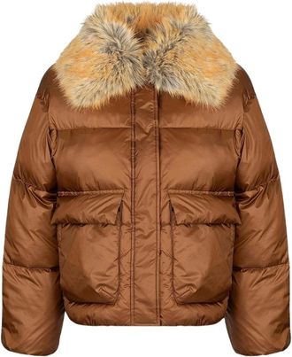 Canadian Titusville Fur - - Jackets - Donna - Marrone - S