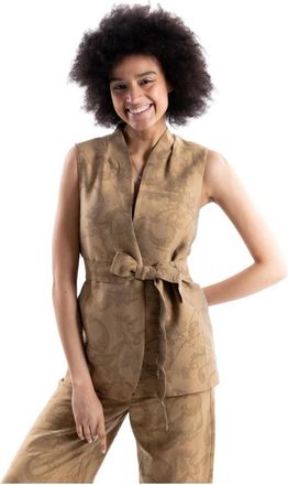 Marella Mlifilovia Gilet - Dames - Gillet - Beige - S - Kostuums