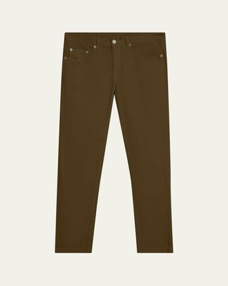 Massimo Alba Mens Alung Baby Corduroy Five-Pocket Pants