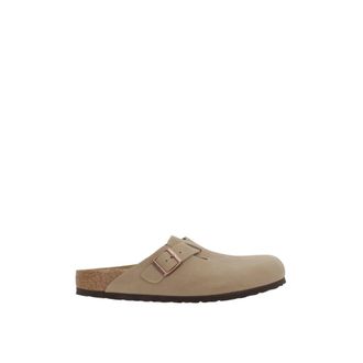 Birkenstock Boston Soft Footbed Slides - Dames - Slip ons - Bruin - 36 EU - Schoenen