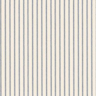 Ballard Designs Vintage Ticking Stripe Navy Fabric by the Yard - Ballard Designs