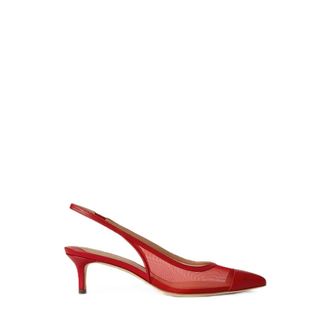 Ralph Lauren Lolah Cp Toe Pump - female - Ralph Lauren - Pumps - Red - 4 UK - Shoes