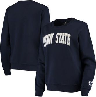Colosseum Womens Colosseum Navy Penn State Nittany Lions Campanile Pullover Sweatshirt at Nordstrom, Size Xx-Large