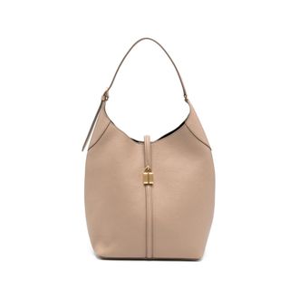 DeMellier Large Siena Padlock-detail Bucket Bag