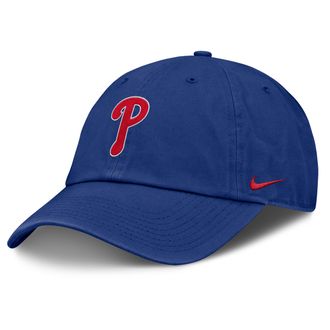 Nike Philadelphia Phillies Club Mens Nike Mens MLB Adjustable Hat in Blue | NB014EWPP-BEK