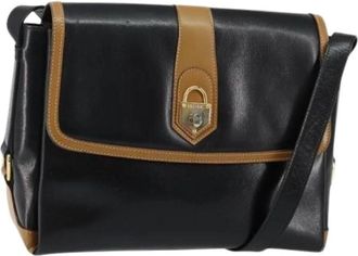Celine Pre-owned Vintage Schoudertas - Dames - Vintage Schoudertas - Zwart - ONE Size - Leer - Vintage