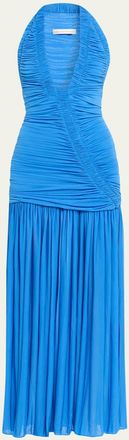 CHRISTOPHER ESBER Orion Ruched Gown